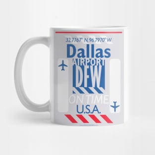 Dallas aviation code sticker design 20210927 Mug